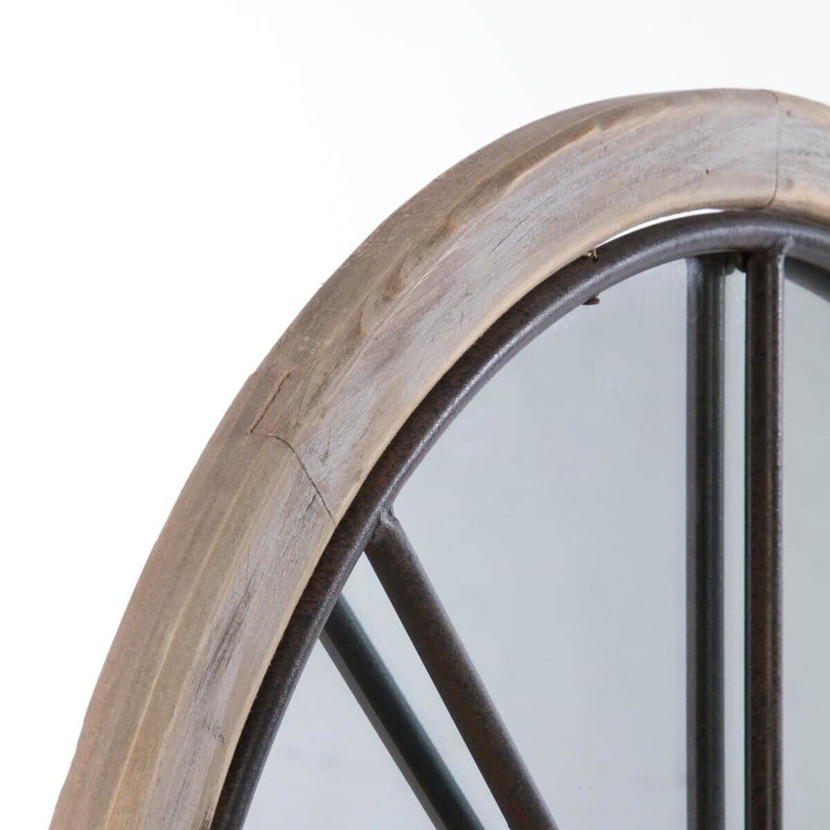 Atmosphera Créateur d'intérieur Wandspiegel rustikal, Fenster-Optik