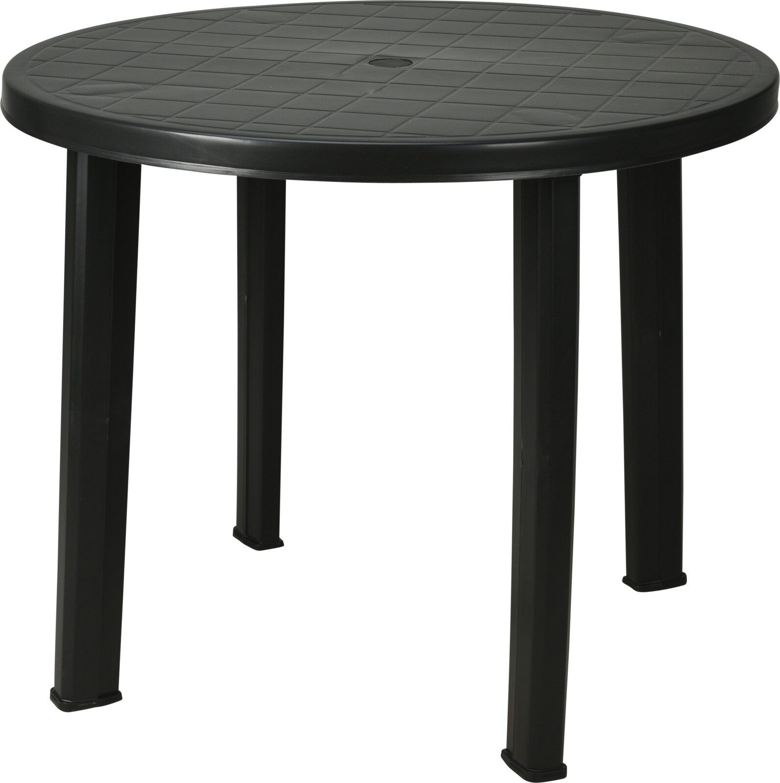 Progarden Gartentisch Rund Ø 90cm Kunststoff Terrassentisch Bistrotisch Sch günstig online kaufen