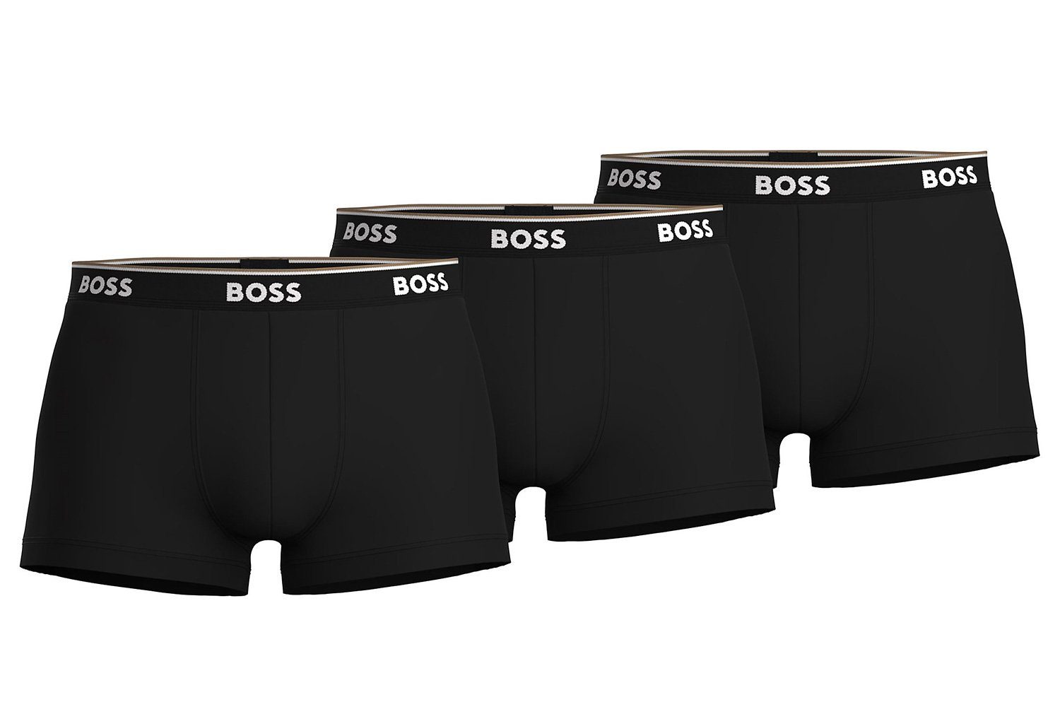 BOSS Boxer TRUNK 3P POWER (Packung, 3-St., 3er-Pack) Multi Pack Cotton Stre günstig online kaufen