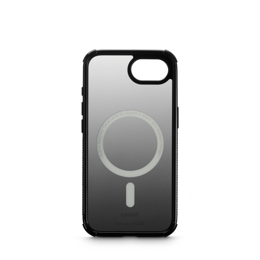 Hama Smartphone-Hülle Handyhülle magnetisch f. Apple iPhone 16e/17e (D30, schwarz), für MagSafe, stoßfest, D3O