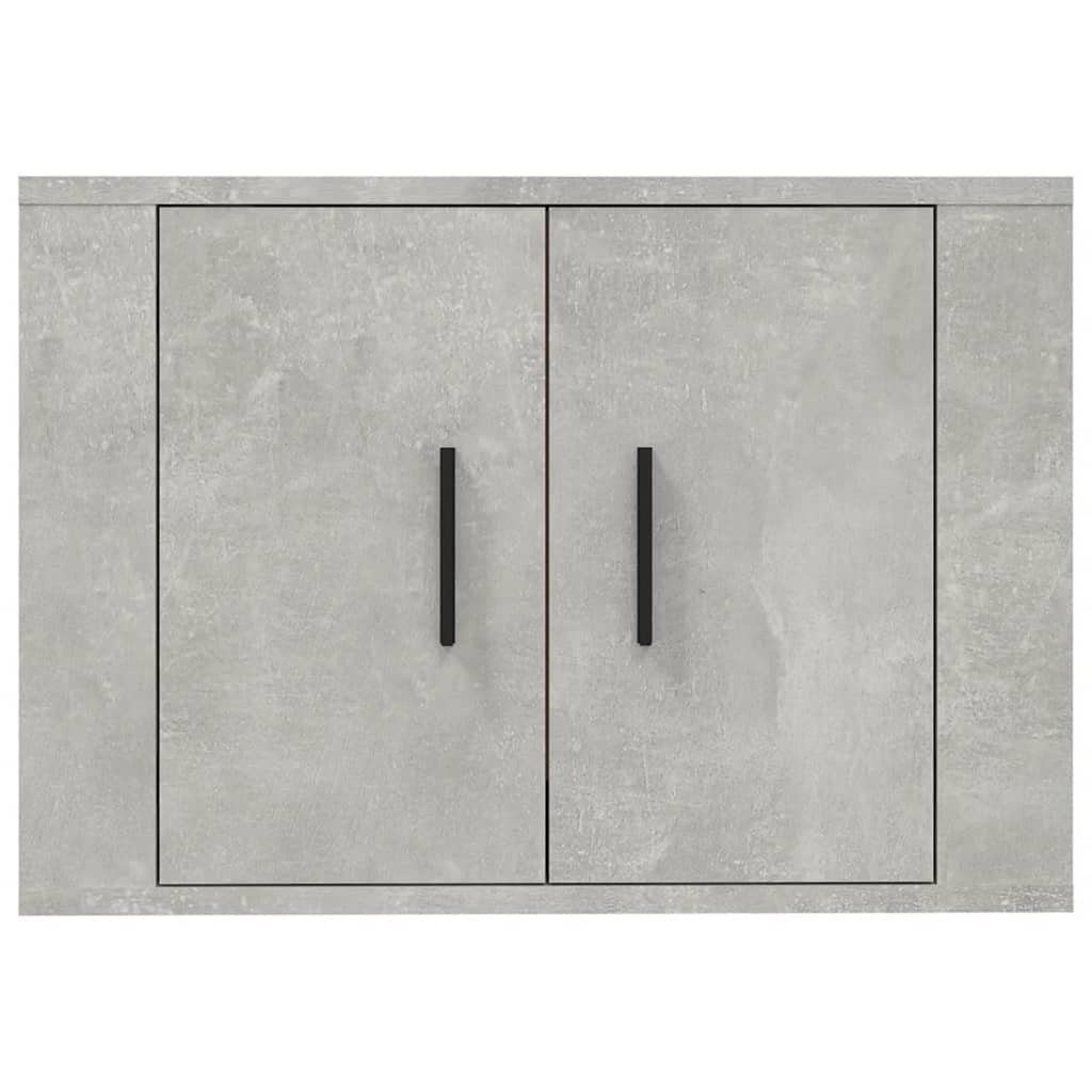 57x34,5x40 Betongrau TV-Wandschrank vidaXL TV-Schrank (1-St) cm