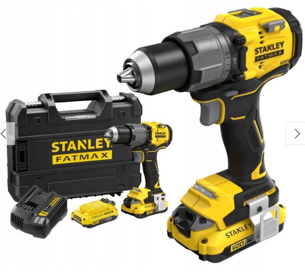 STANLEY Akku-Schlagbohrschrauber STANLEY SCHLAGSCHRAUBER V20 SFMCD726D2T 2x2AH PRO-STACK