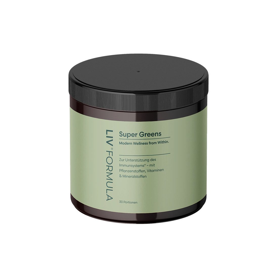 LIV Natural LIV Super Greens Pulver, 330 g
