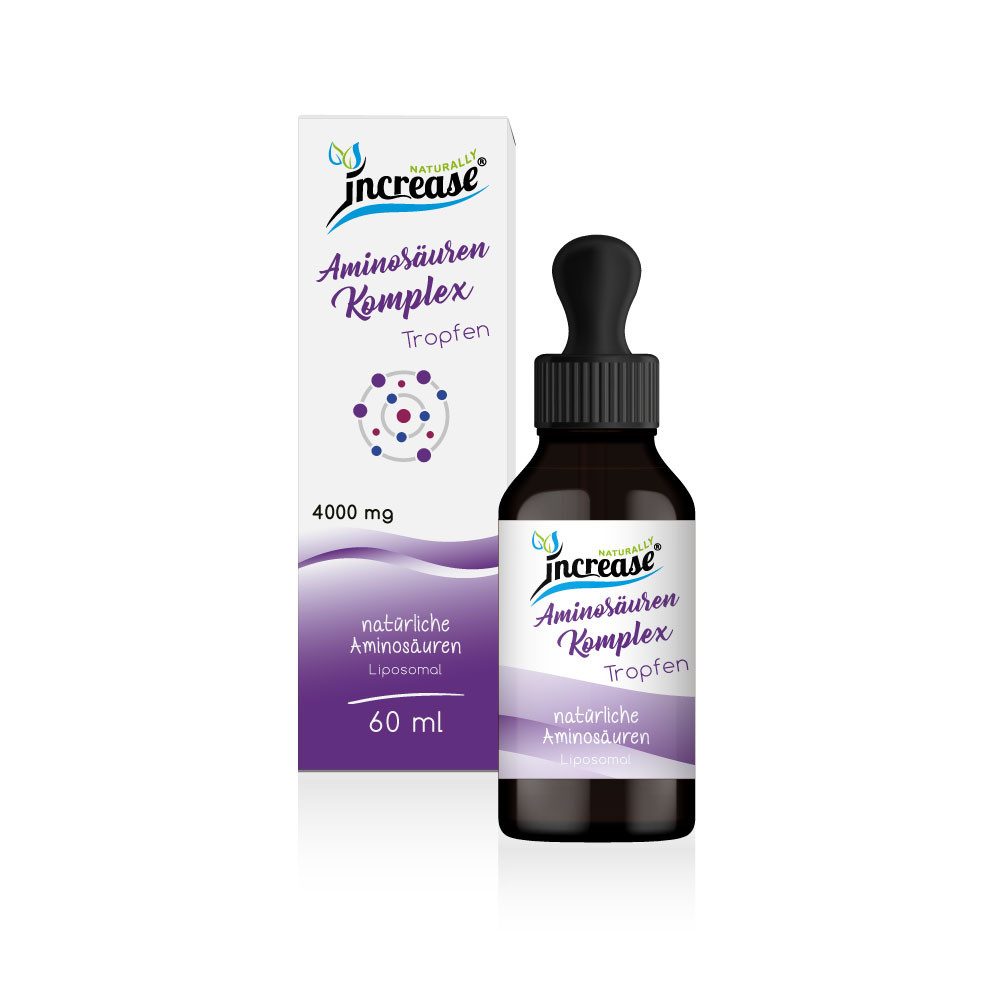 Liposomaler Aminosäuren Komplex - (120.000mg pro Packung) 4000mg Amino Tropfen