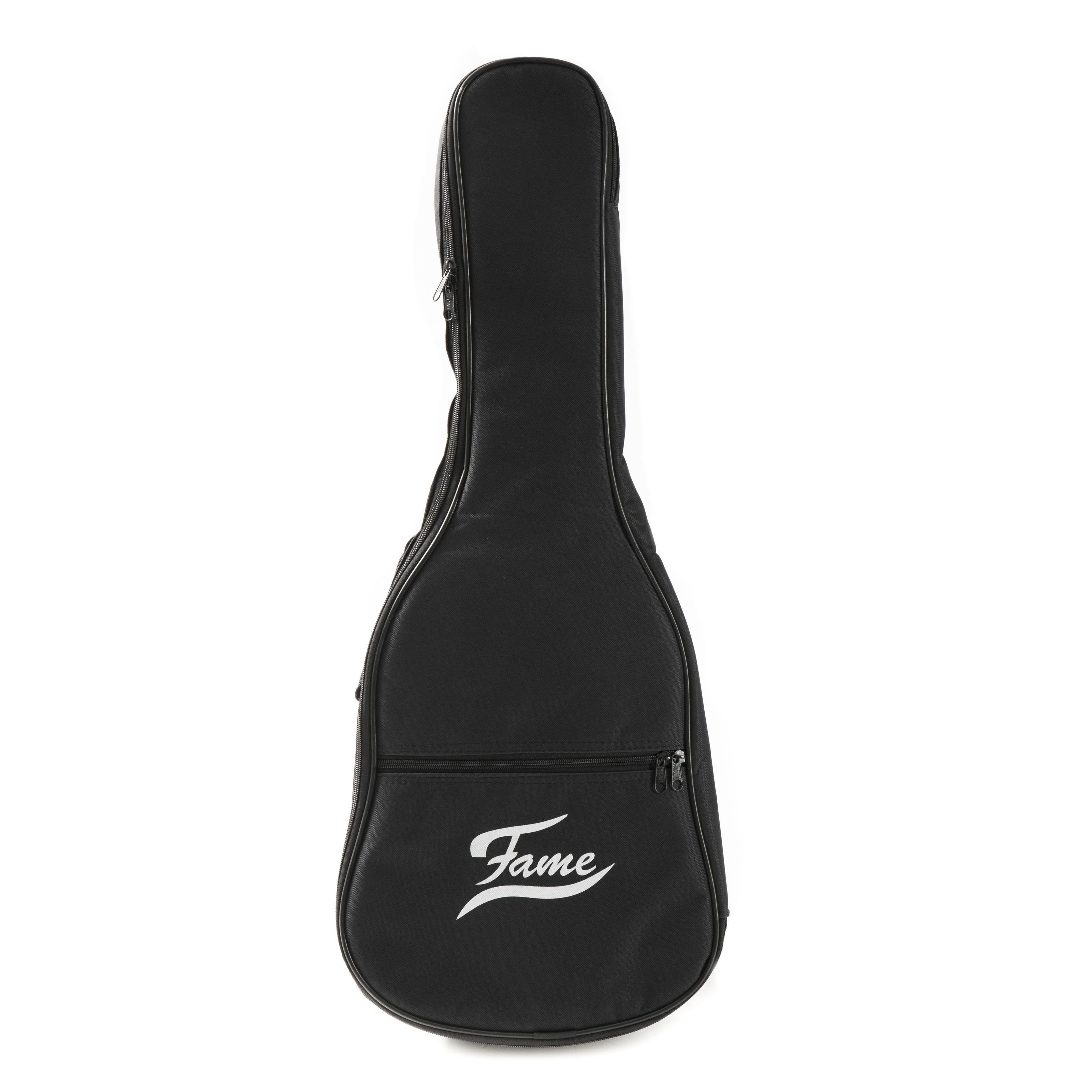 FAME Ukulelen-Koffer, Gigbag Ukulele Bariton, Wetterfeste Ukulele Tasche, Gepolsterte