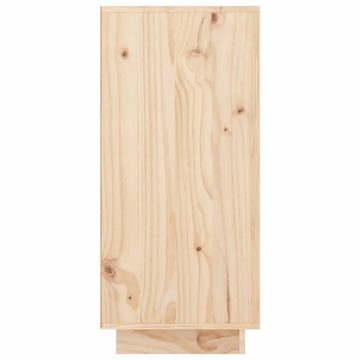 vidaXL Sideboard Sideboard 111x34x75 cm Massivholz Kiefer (1 St)