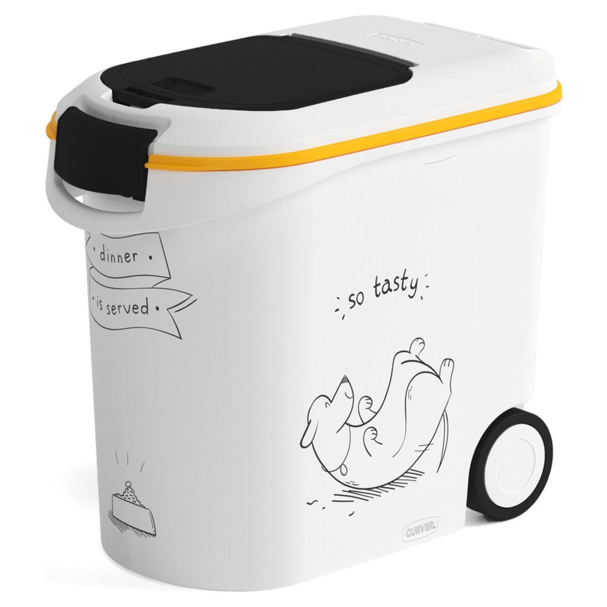 Curver Futterbehälter Futtercontainer "Dinner is served" günstig online kaufen