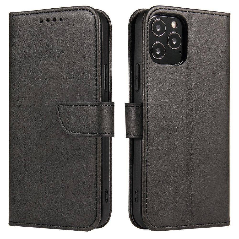 COFI 1453 Smartphone-Hülle Premium Magnet Case Tasche Schutzhülle für Huawei Nova 11 SE Schwarz