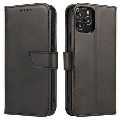 COFI 1453 Smartphone-Hülle Premium Magnet Case Buch Tasche Schutzhülle für XIAOMI 14 Schwarz