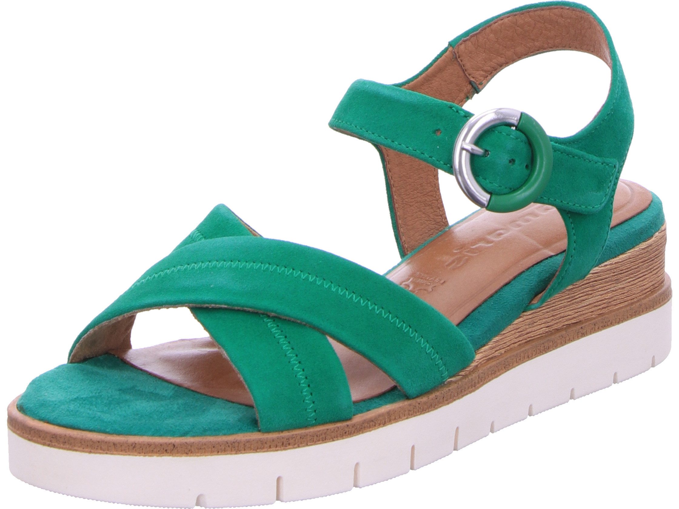Tamaris Keilsandalette echtes Leder