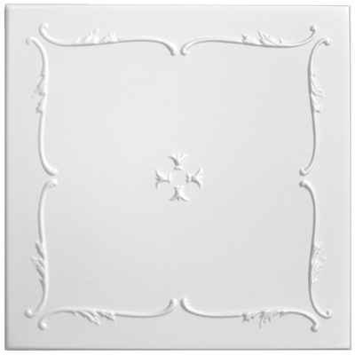 Hexim Wanddekoobjekt Nr.12 (2 qm Styropor Deckenplatten - große Auswahl 50x50cm XPS Wand- und Deckenverkleidung Platten Dekor formfest)