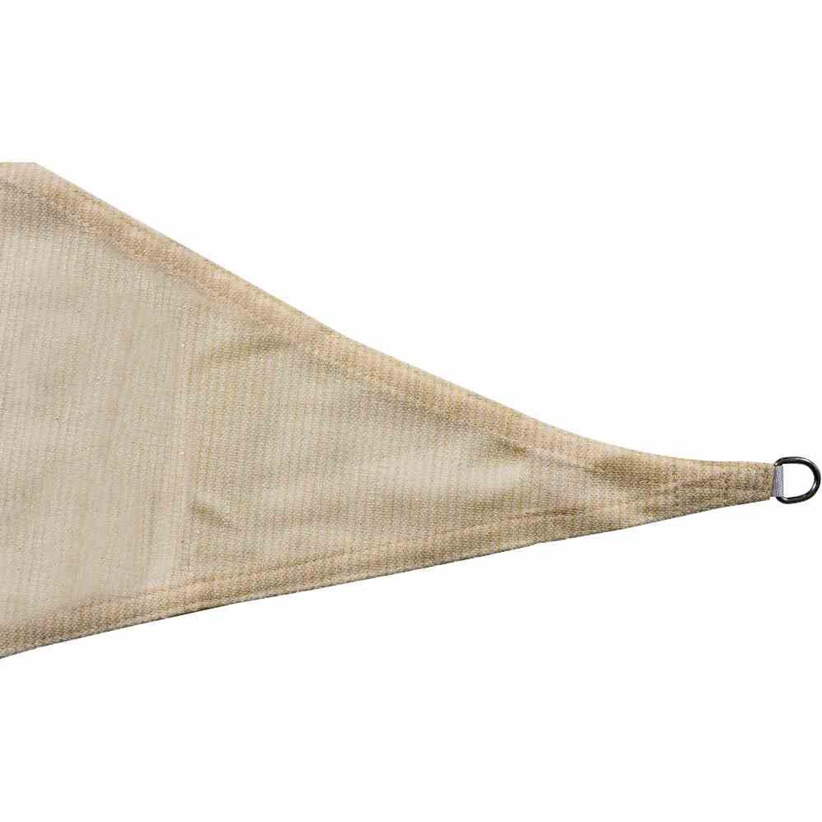 Siena Garden Sonnensegel Solino Sonnensegel ecru 180g/m² HDPE, 3-eckig, 5x5x5m