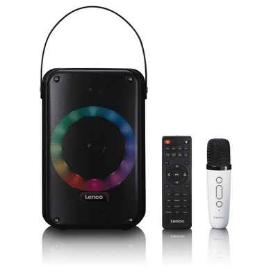 Lenco BTC-060 Bluetooth-Lautsprecher Karaokefunktion Party-Lautsprecher (Bluetooth)