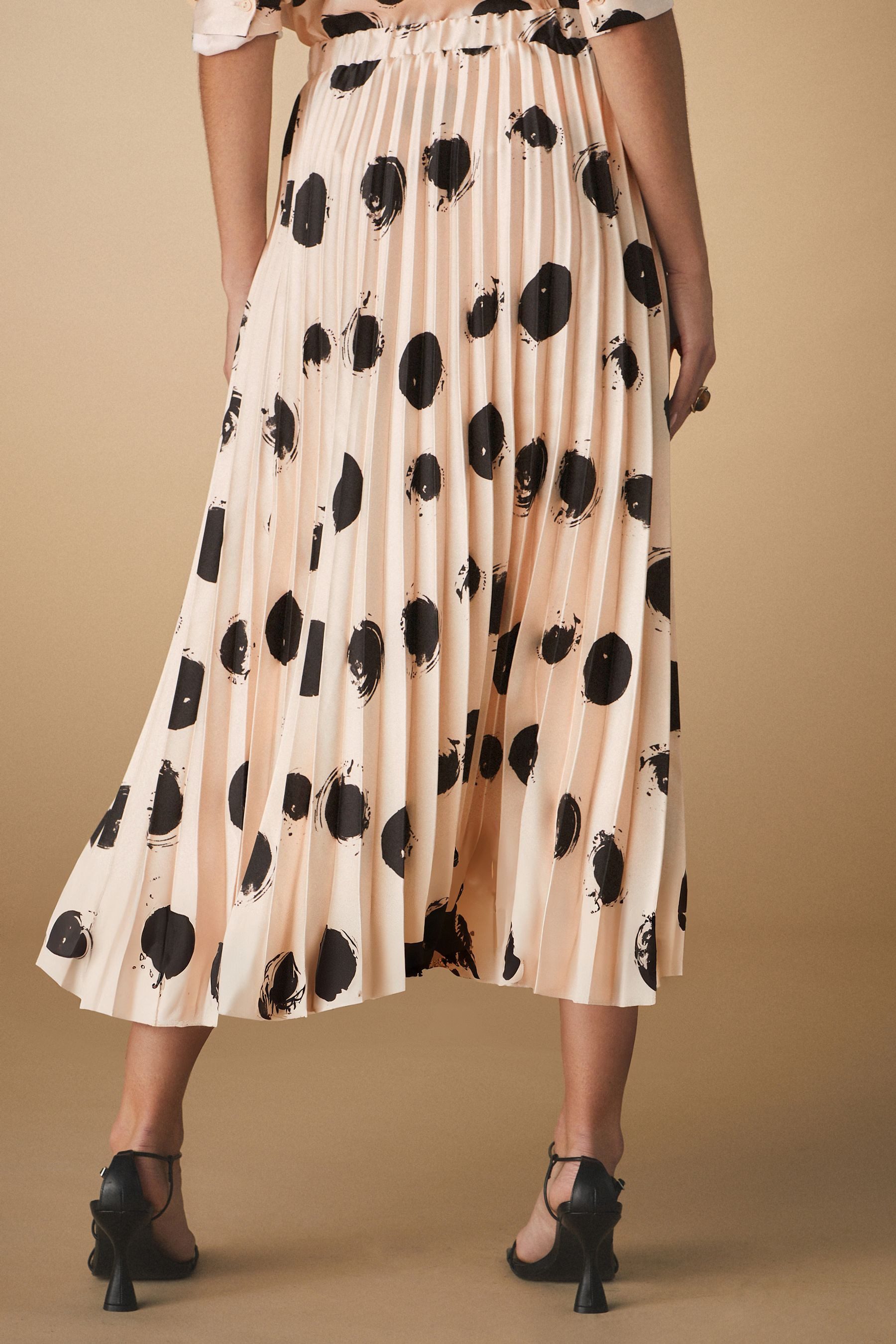 Next Faltenrock Plissierter Maxirock (1-tlg) günstig online kaufen