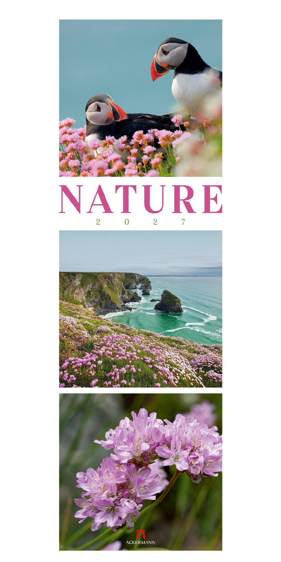 Wandkalender Nature Triplet-Kalender 2027