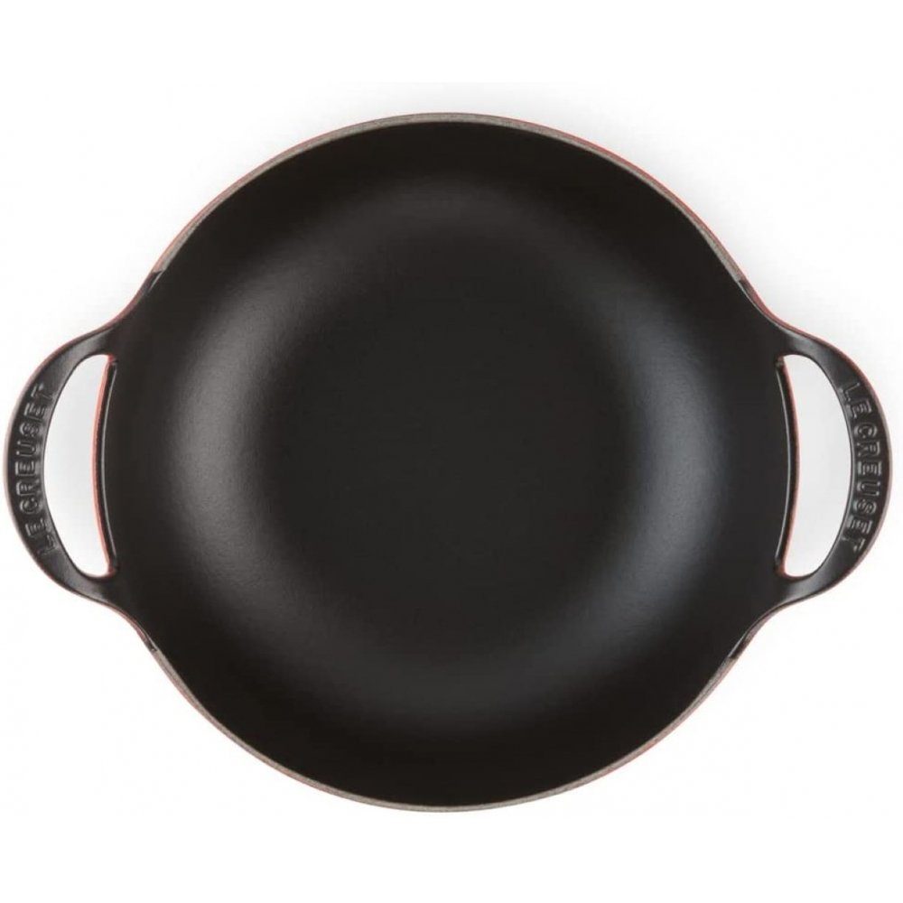 LE CREUSET Kochtopf 20142240600460 BALTI DISH - Runde Kochschüssel - Kochtopf - kirschrot