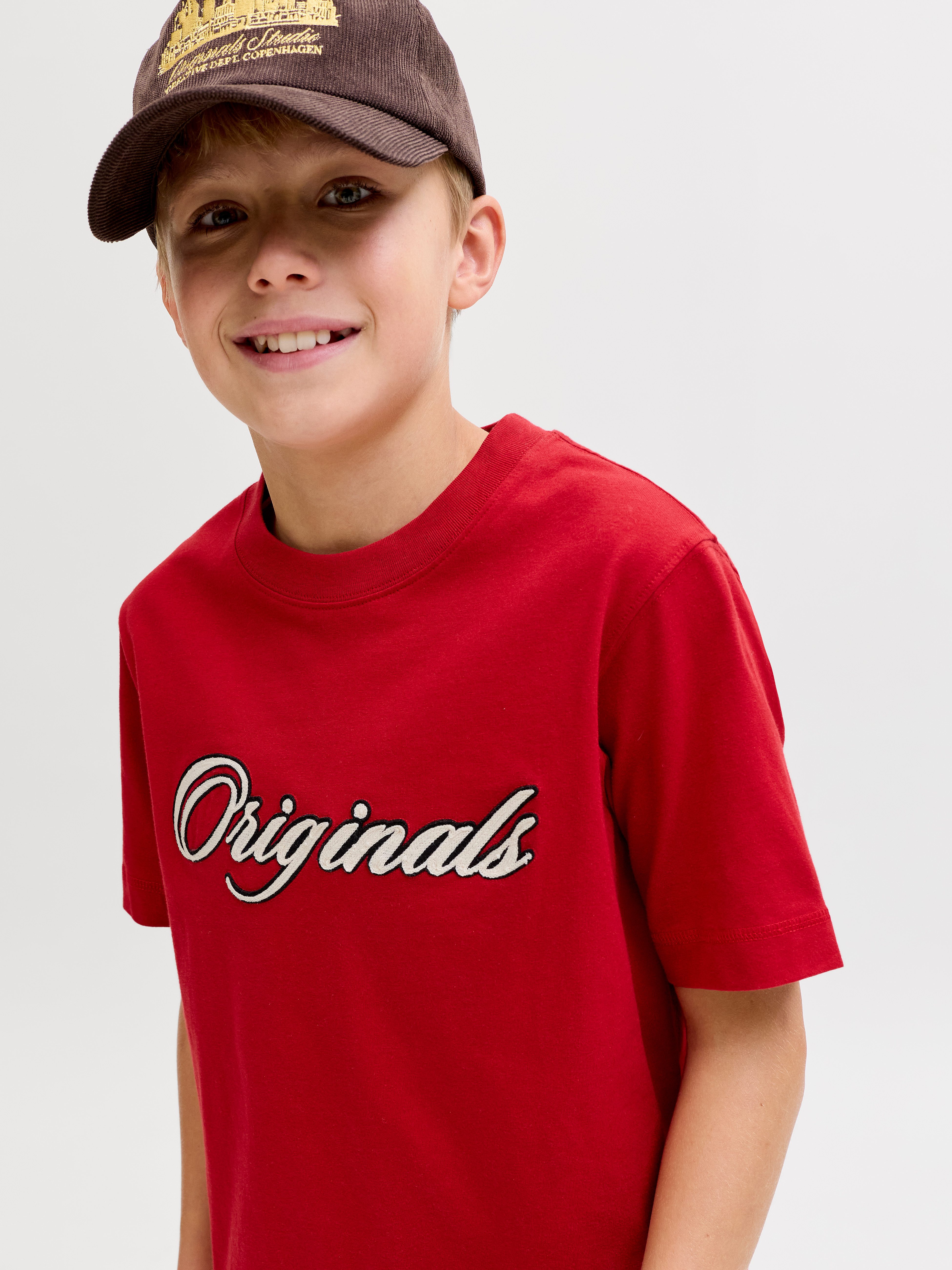 Jack & Jones Junior T-Shirt JORNANTUCKET EMB TEE SS CREW NECK JNR