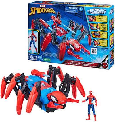 Hasbro Actionfigur Marvel Spider-Man Krabbelspinne mit Wasserspritze
