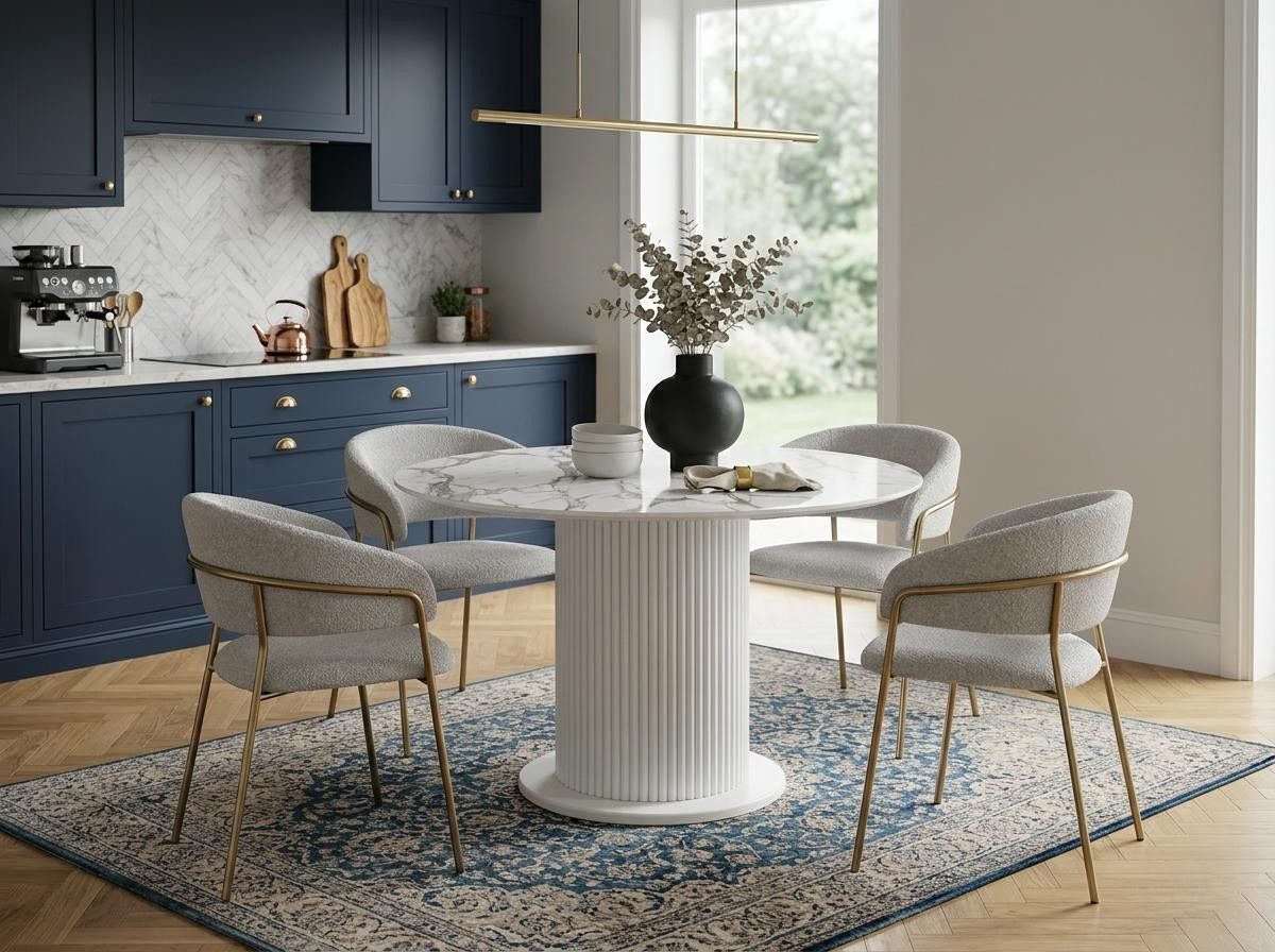 JVmoebel Esstisch Zeitloser Esstisch aus Holz – elegant und modern gestaltet