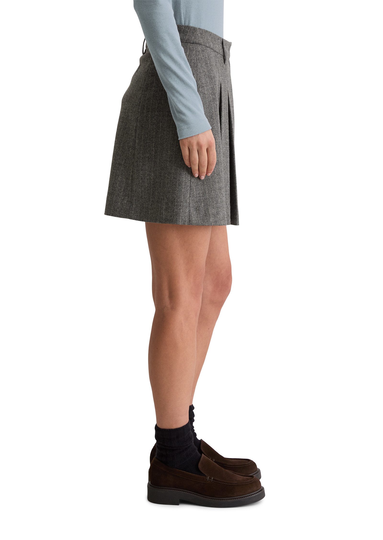 Marc O'Polo Webrock aus Wolle-Viskose-Mix-Stretch günstig online kaufen