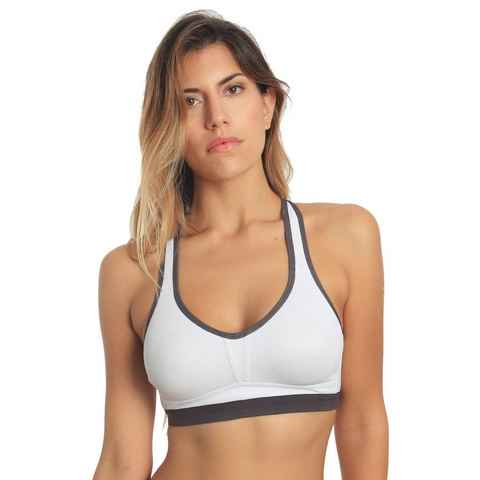 Sassa Sport-BH Sport BH ohne Bügel SPORTS BRAS (Stück, 1-tlg) Stützfunktion