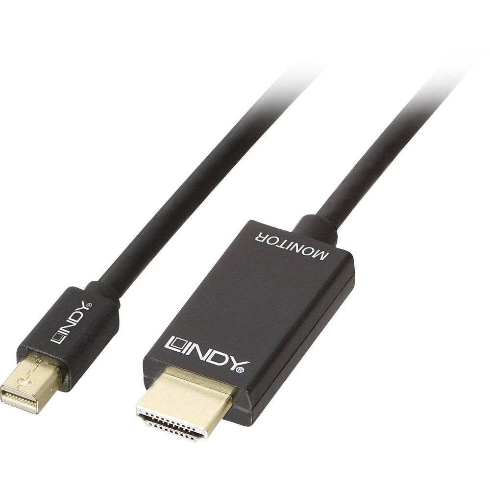 Kabel Mini DisplayPort/HDMI 4K30 (DP: passiv) 3m HDMI-Kabel