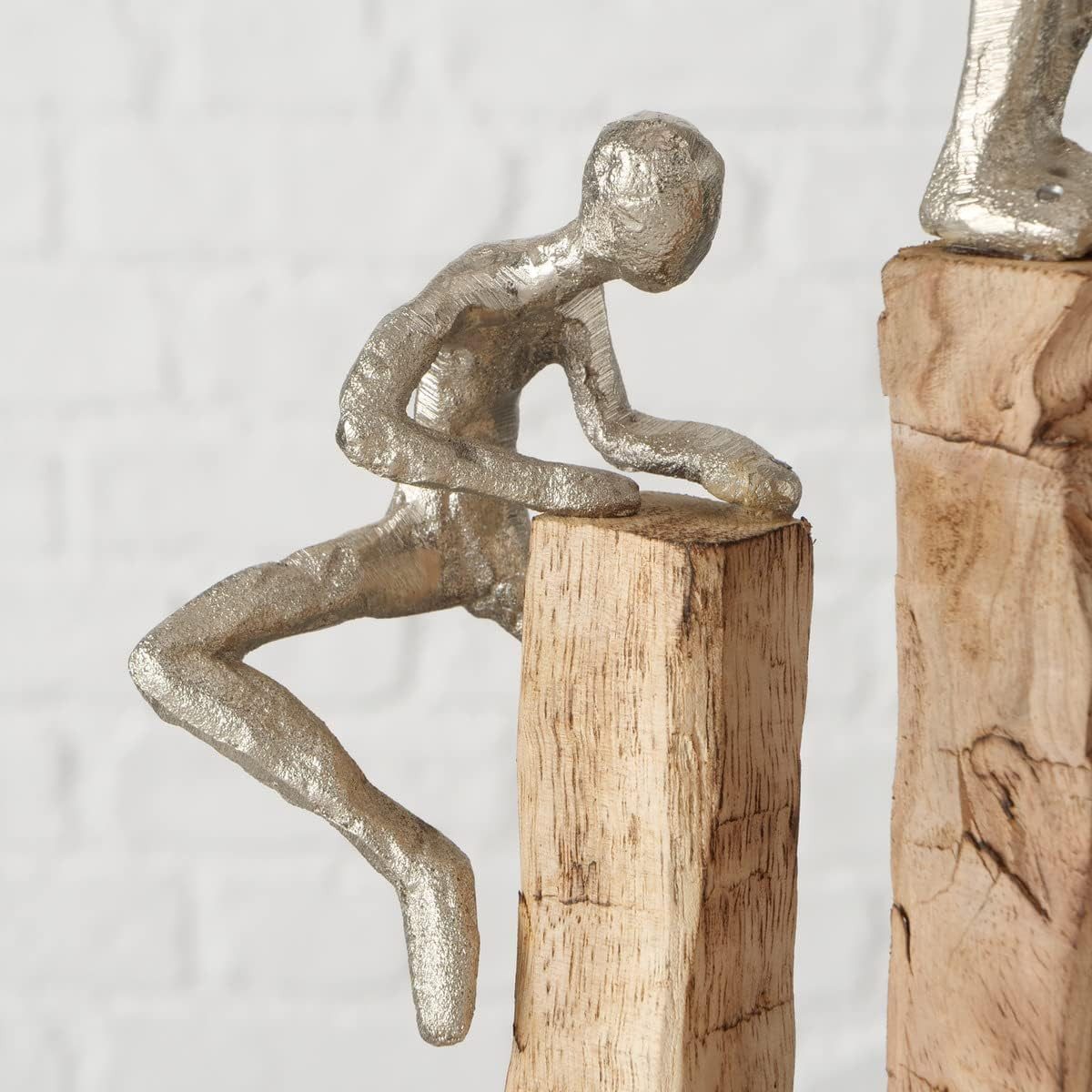 BOLTZE Dekoobjekt Dekoaufsteller Climbing - Einzigartiges Symbol für Überwindung und Erf