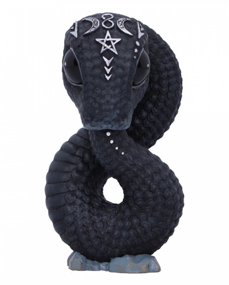 Horror-Shop Dekofigur Okkulte Schlangenfigur ";Ouroboros"; 9,6