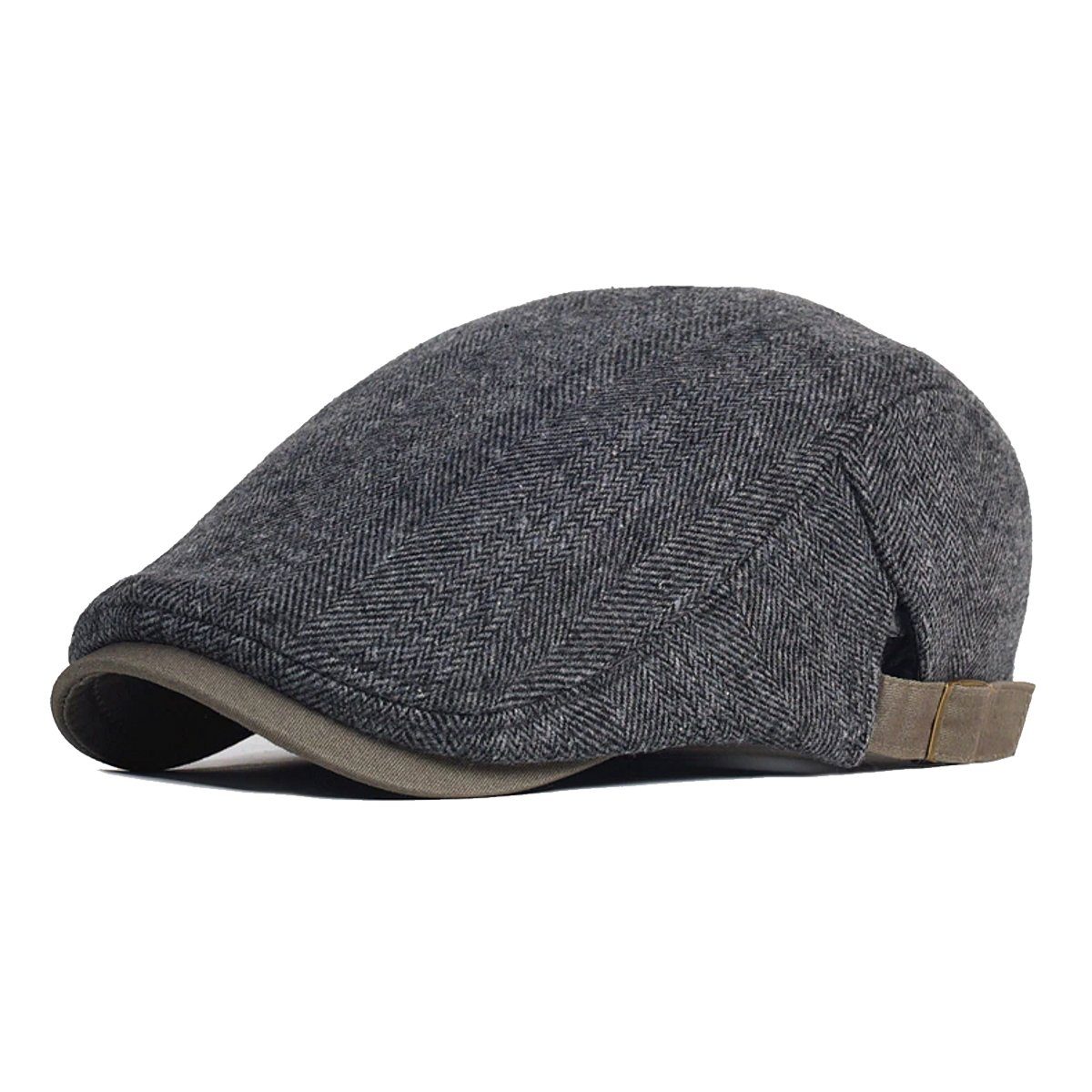 Sporty Flat Cap Klassik II Schirmmütze mit Schirm Schiebermütze