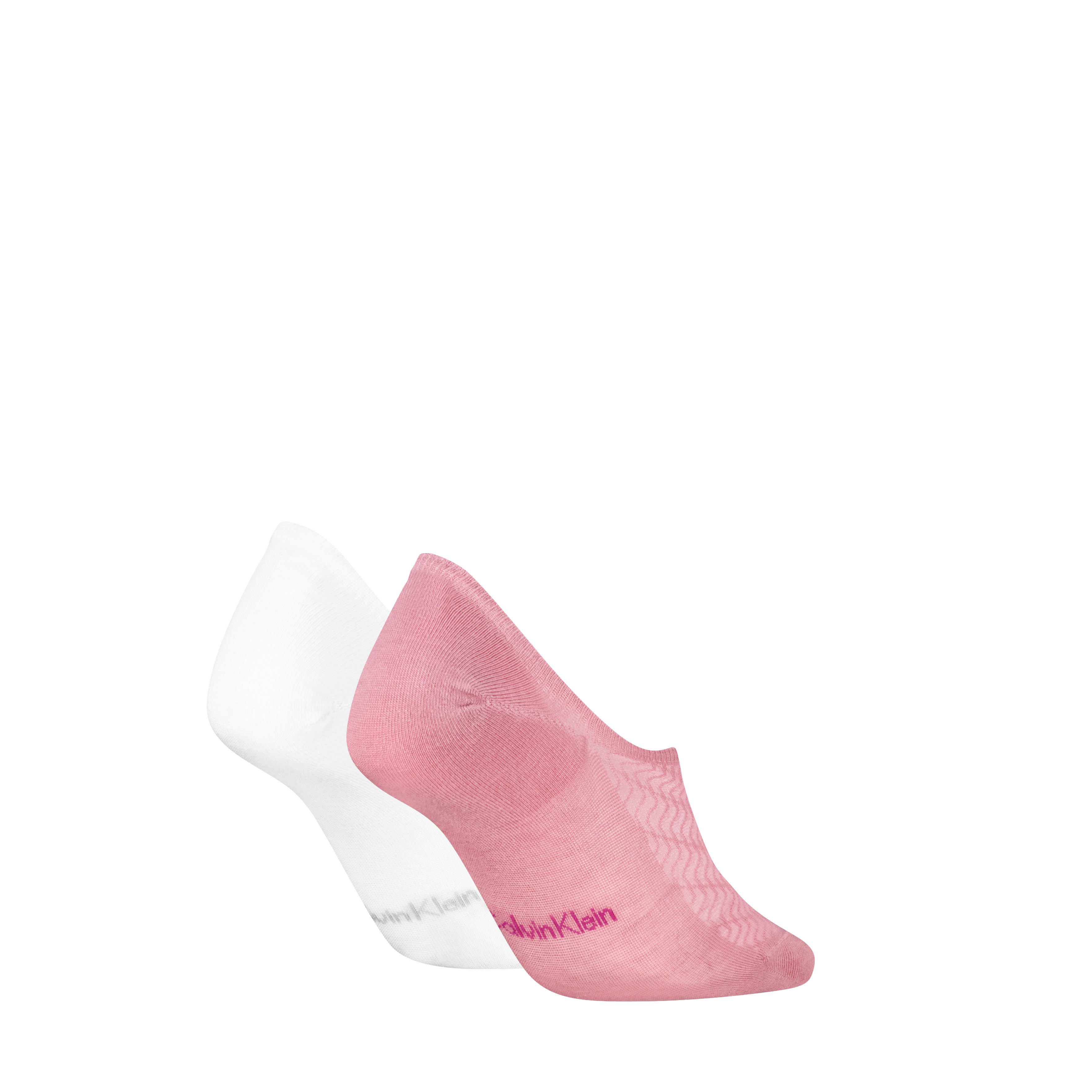 Calvin Klein Füßlinge CK WOMEN FOOTIE HC STRUCTURE (2 Paar) weich, elastisch