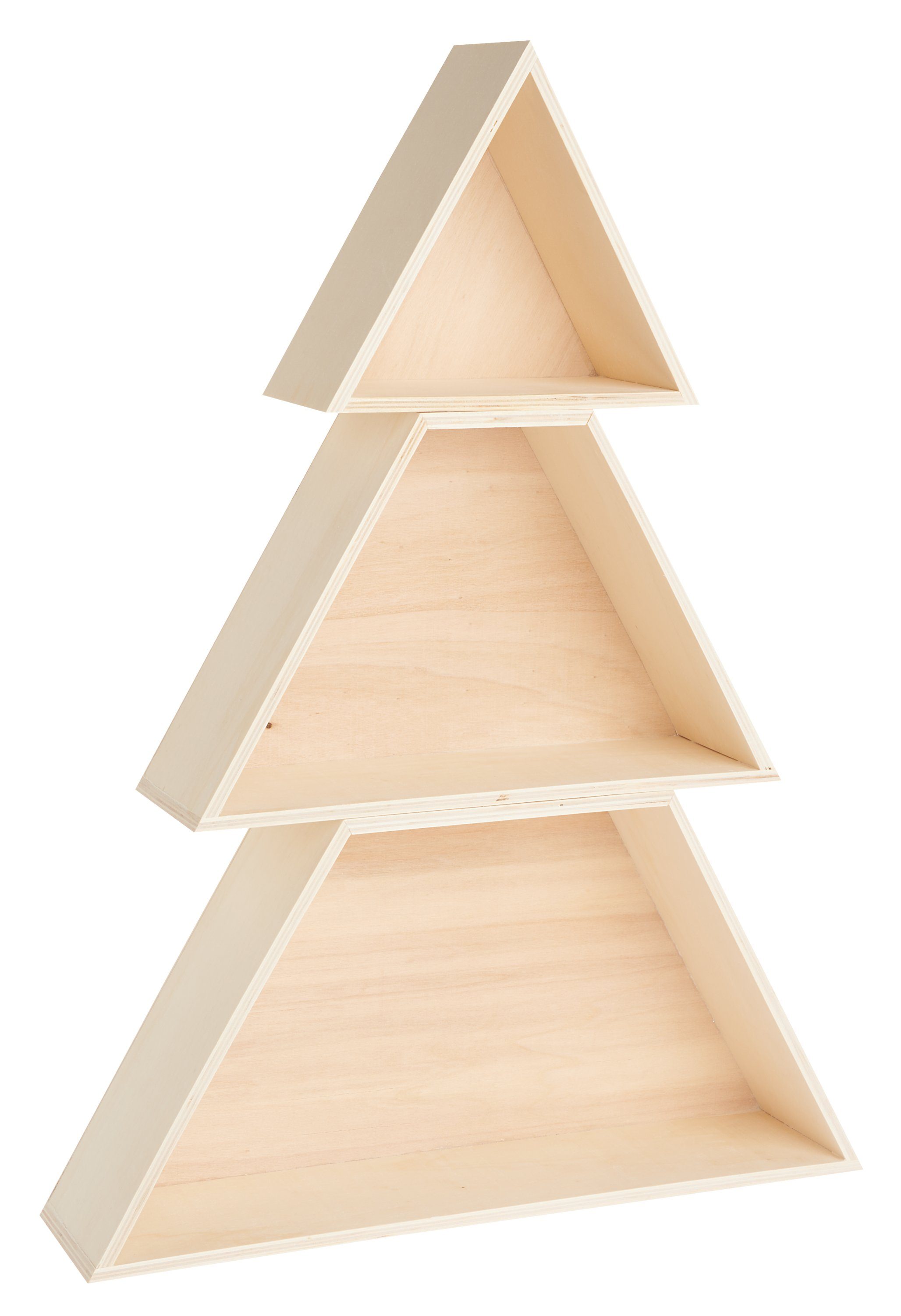 Tannenbaum, Rico Holz-Set, cm 51 Design hoch Dekoobjekt