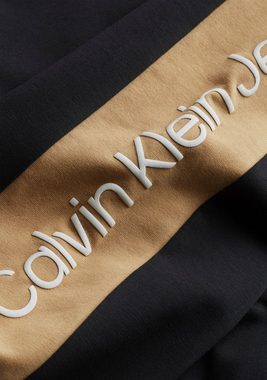 Calvin Klein Jeans Leggings COLOR BLOCKING LEGGINGS mit CK-Schriftzug in Kontrastfarbe