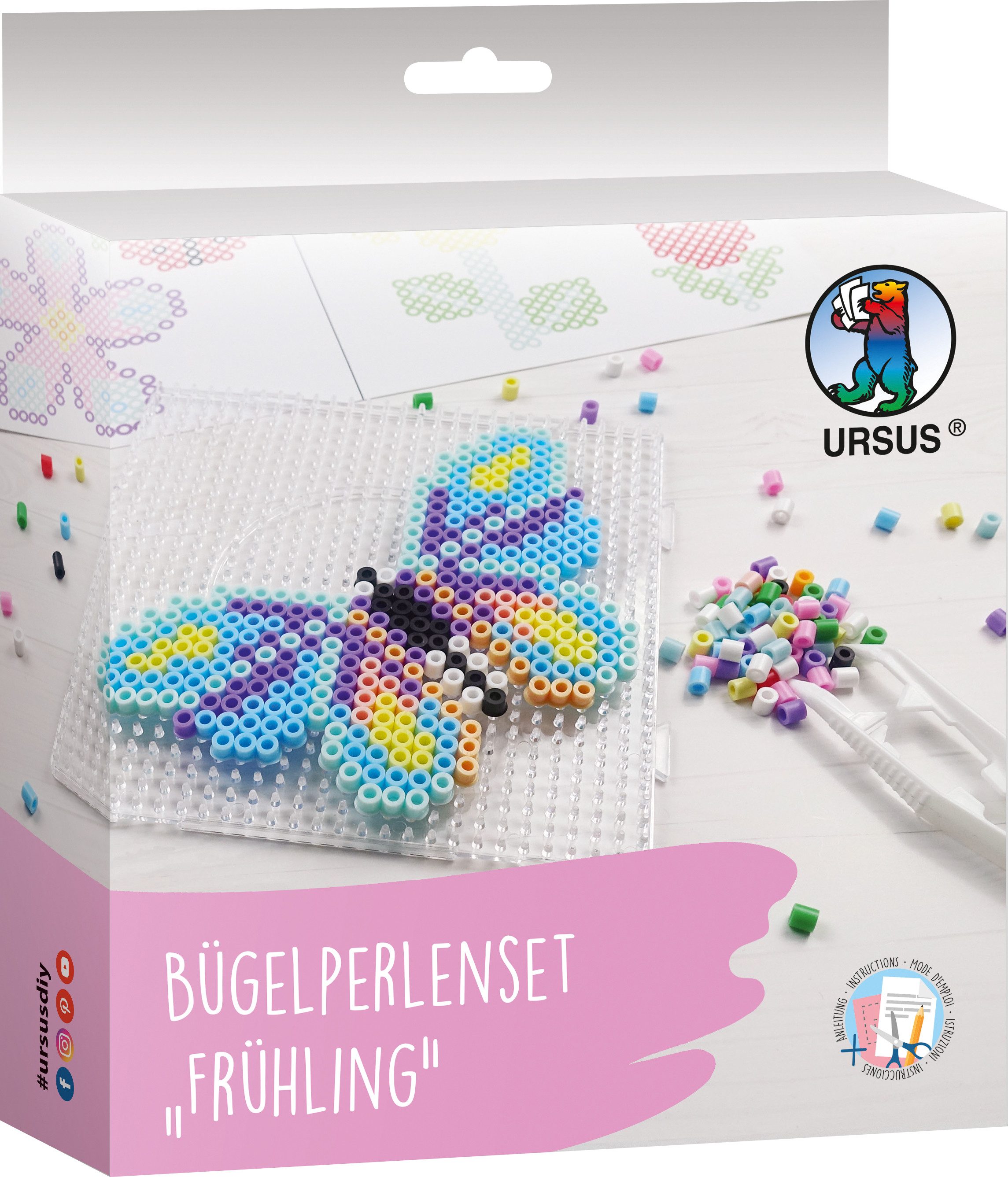 URSUS Bügelperlen Bügelperlen-Set, 1 Stück
