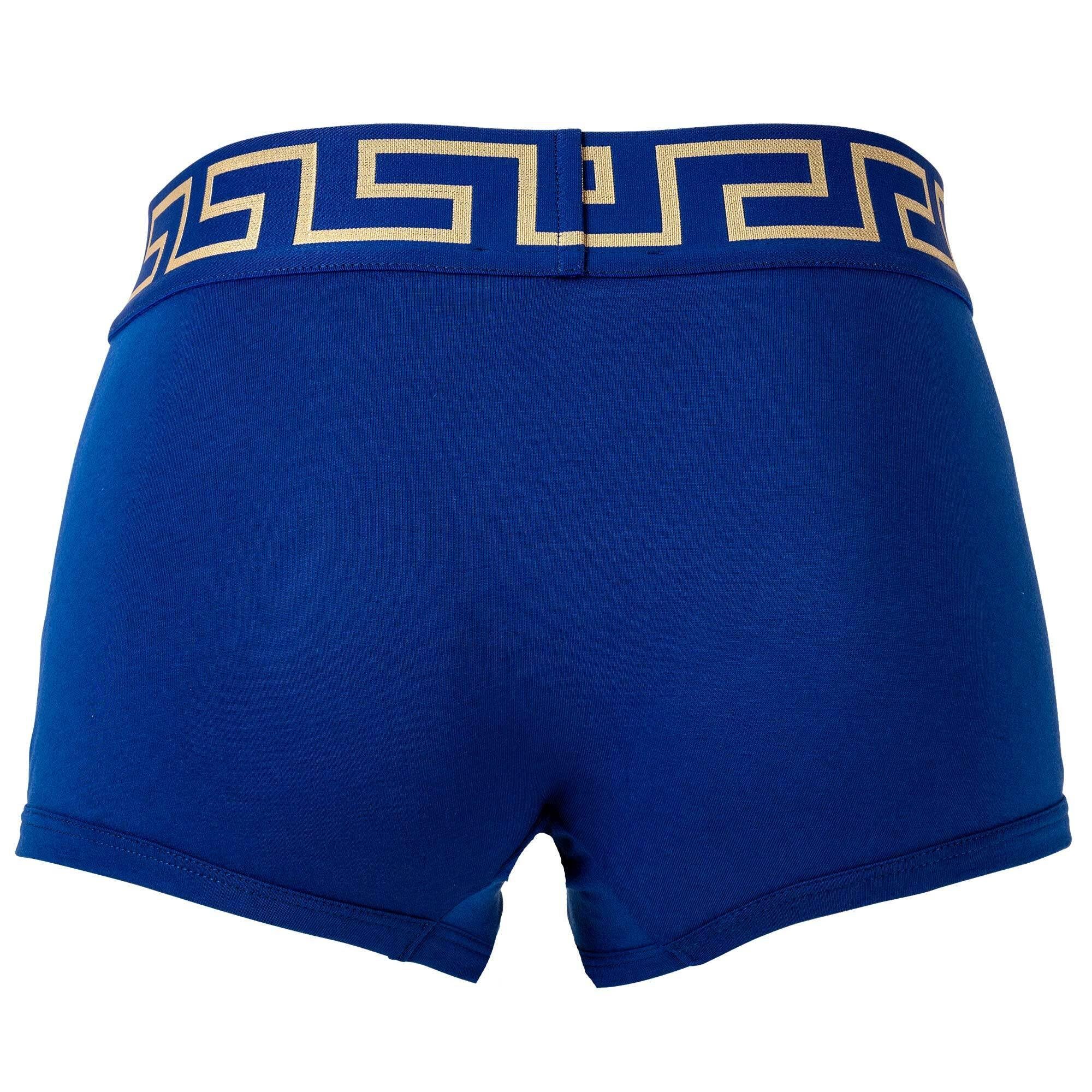 Boxer - Shorts Boxer Cotton Versace TOPEKA, Stretch Herren Blau
