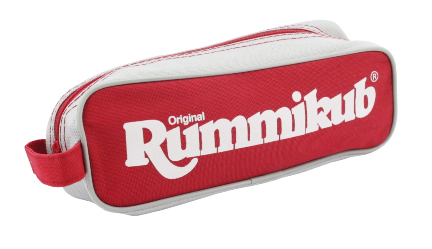 Jumbo Spiele Spiel, Legespiel Rummikub Travel Pouch, Reiseedition (kleine Spielsteine), Reiseedition