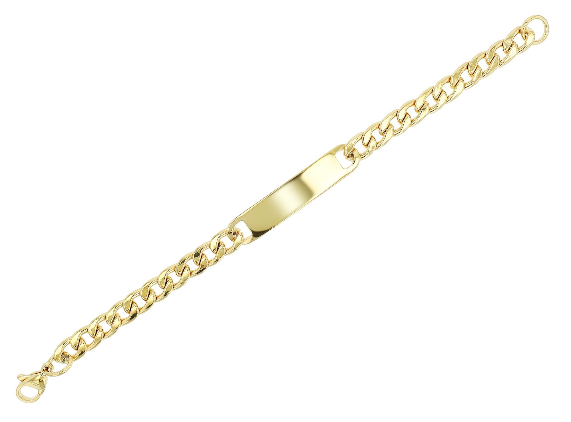 Armband Armband – Panzerarmband aus Edelstahl 18 cm