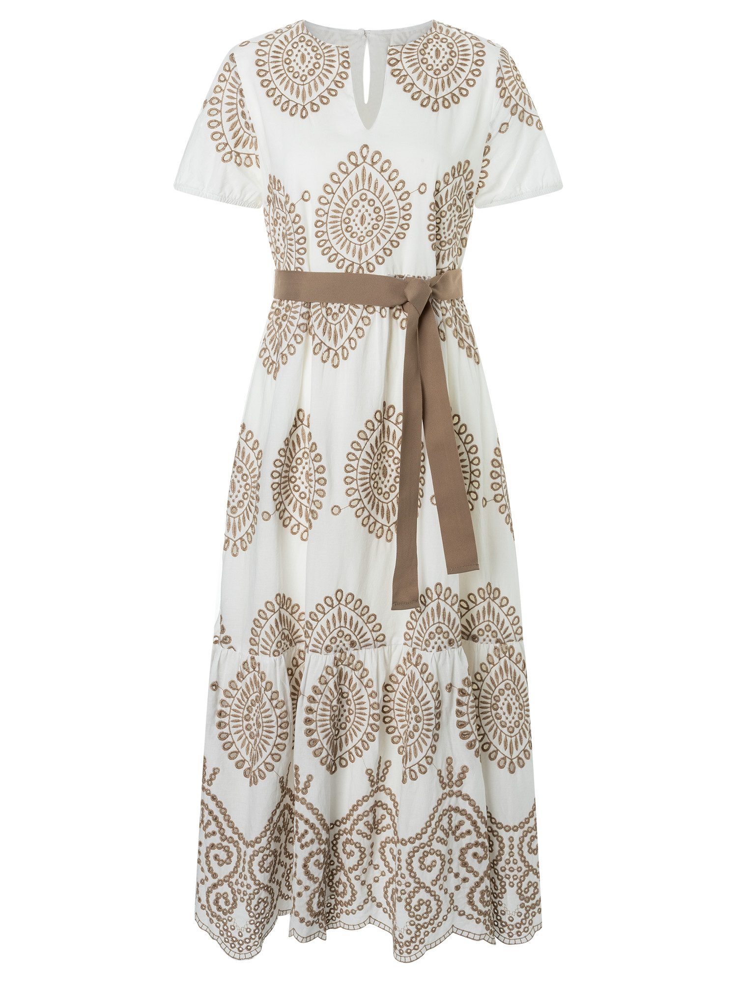 Blusenkleid Maxispitzenkleid