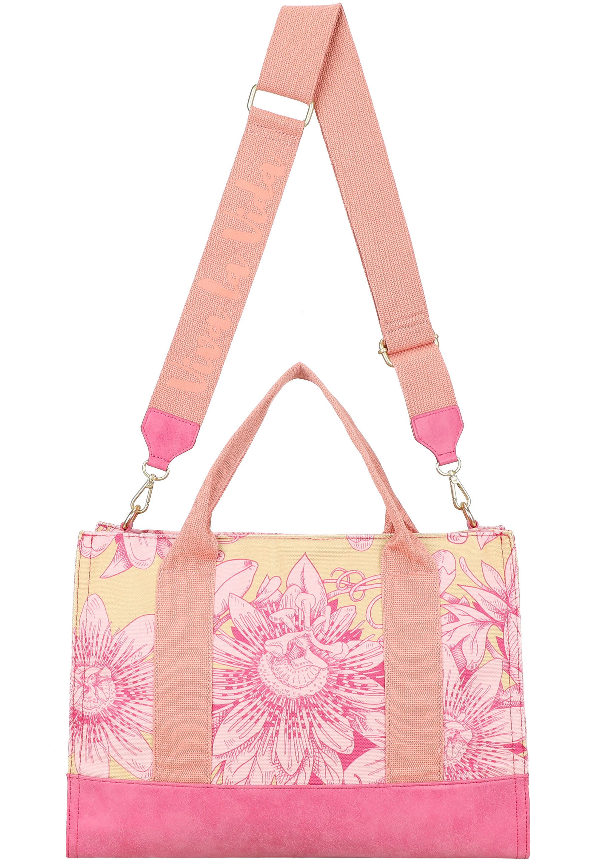 Fritzi aus Preußen Beuteltasche Fritzi x Frida Kahlo, mit Blumenprint