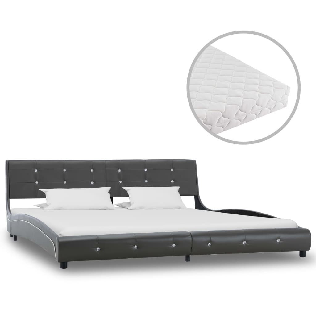 vidaXL Bett »vidaXL Bett mit Matratze Polsterbett Kunstlederbett Doppelbett  mehrere Auswahl« online kaufen | OTTO