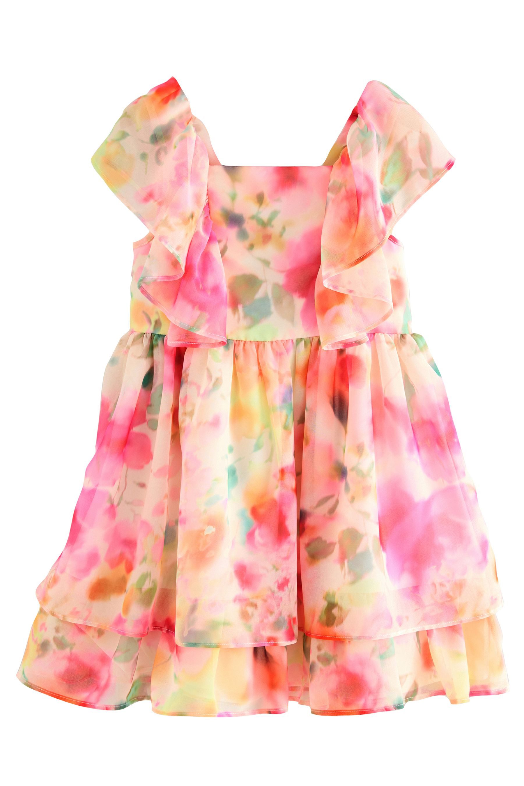 Next Chiffonkleid Bedrucktes Chiffon-Kleid (1-tlg)