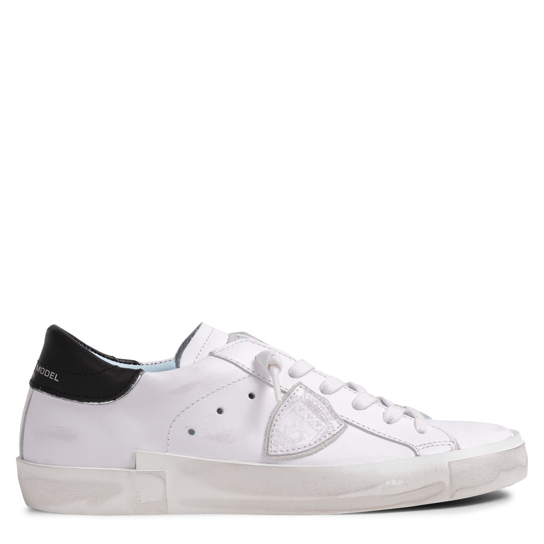 Sneaker PARIS Blanc Noir Sneaker
