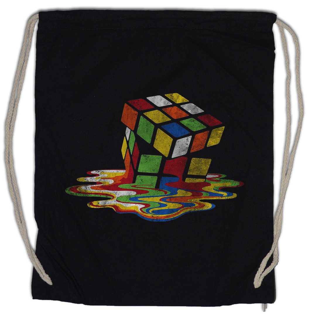 Turnbeutel Vintage Cube Melting Turnbeutel Zauberwürfel 80s Magic Speed Cubing