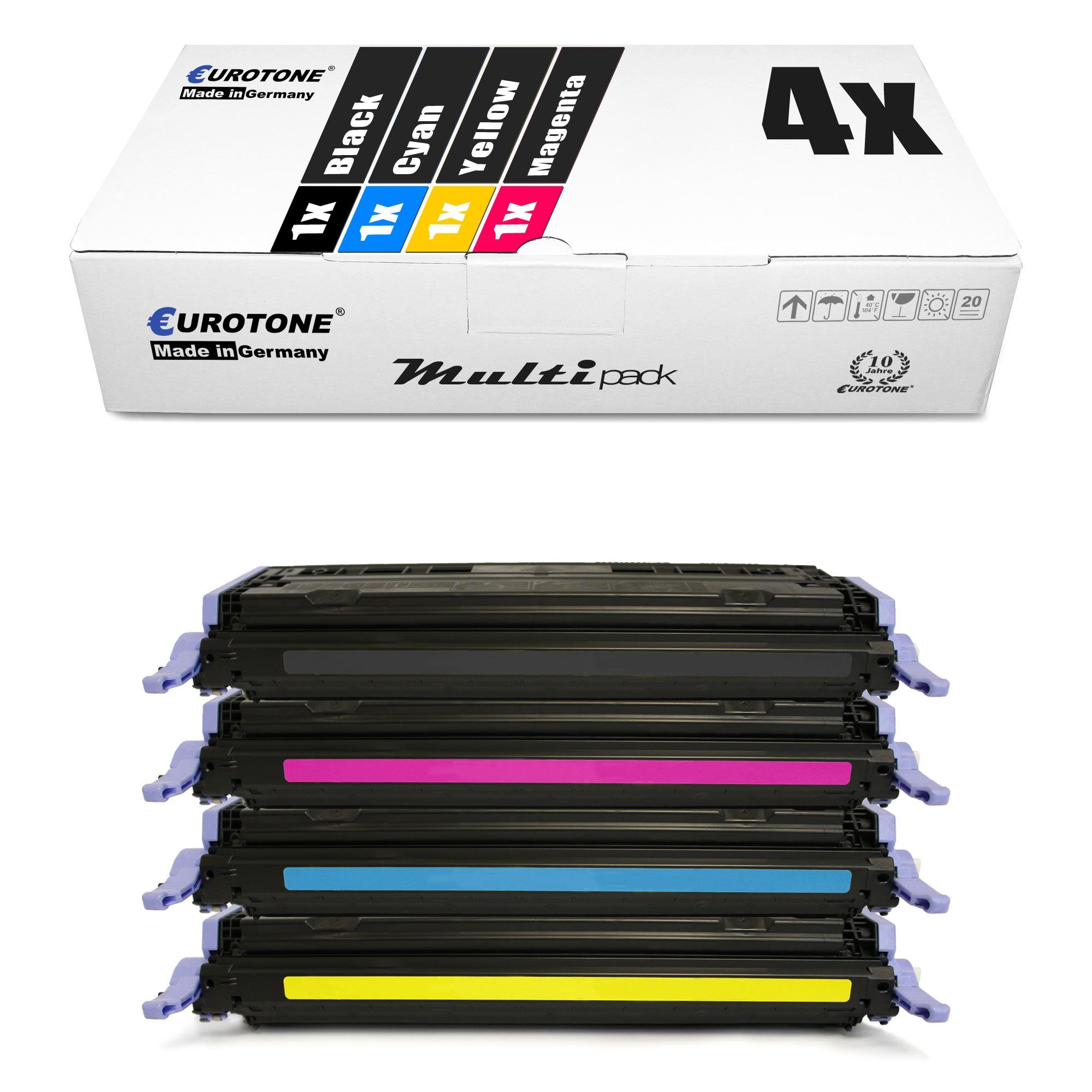 im Canon 4er Toner Tonerkartusche ersetzt Eurotone 707 Set