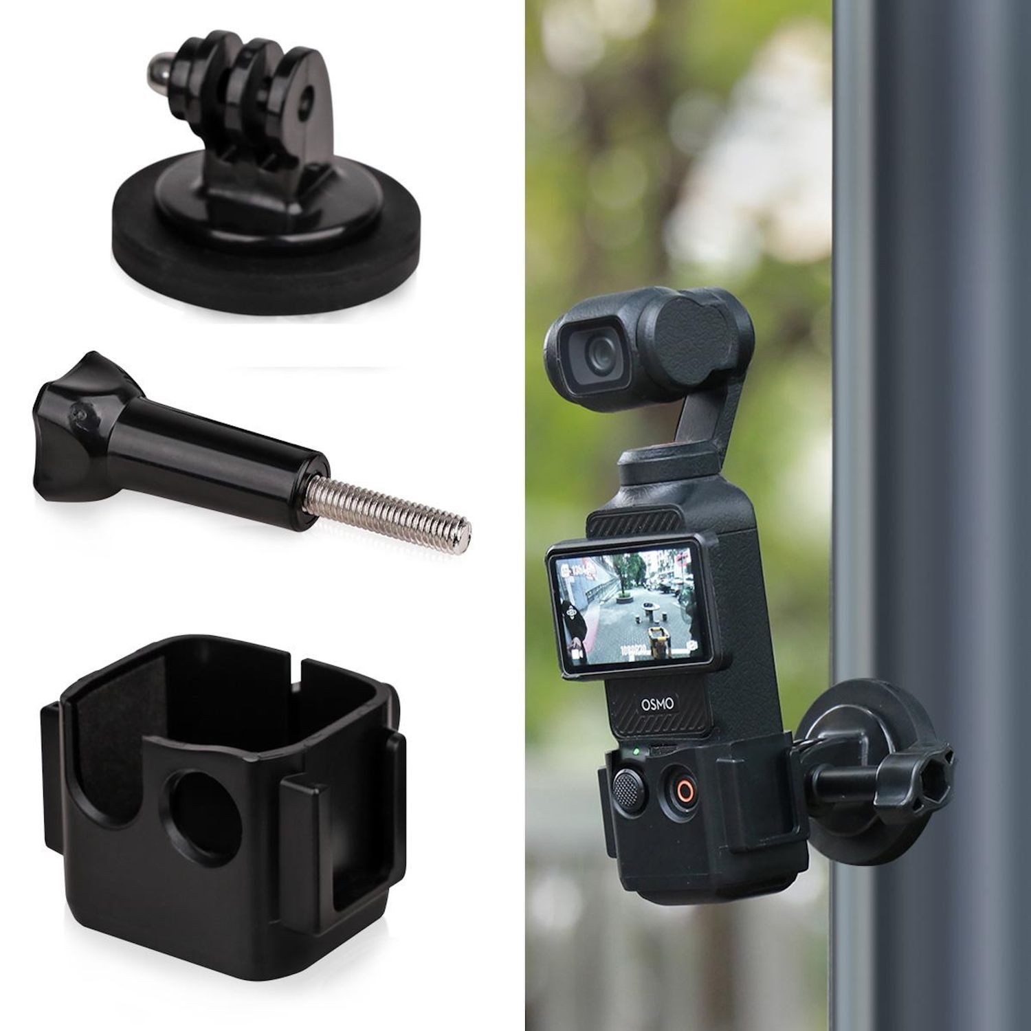 Für DJI Osmo Pocket 3 Magnetischer Erweiterung Adapter Befestigung Zubehör Drohne