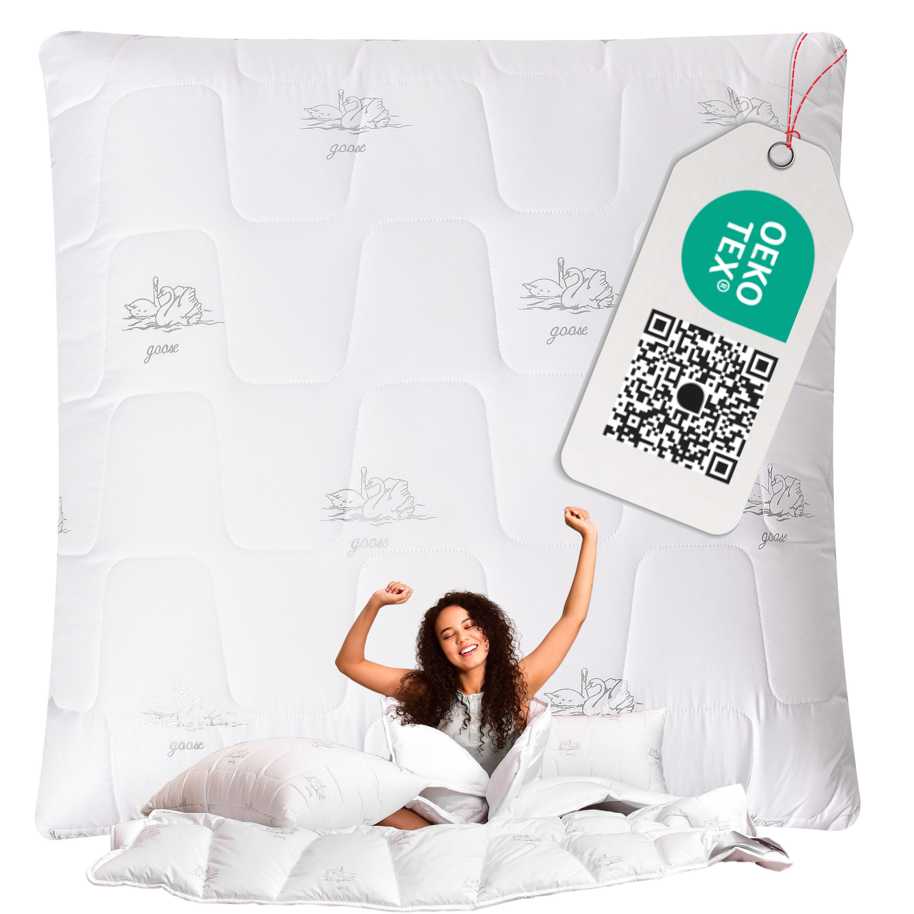 SEI Design Kopfkissen Kopfkissen 80x80 cm günstig online kaufen
