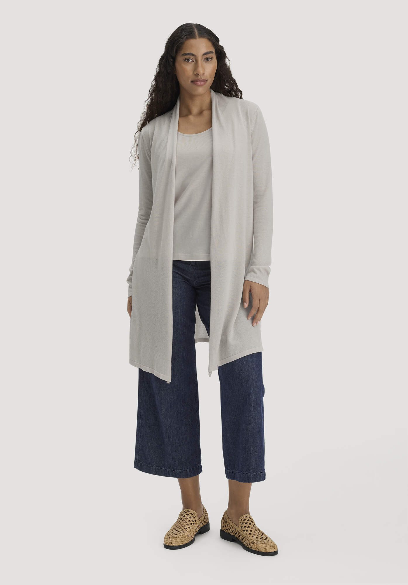 Hessnatur Shirttop aus TENCEL™ Lyocell mit Bio-Baumwolle (1-tlg)