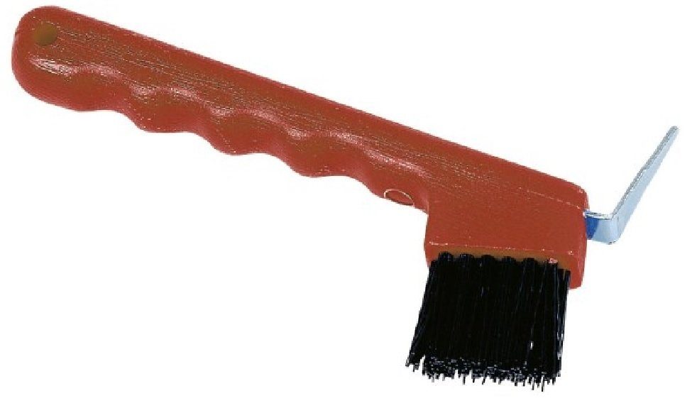Pfotenschutz Kerbl Hufkratzer Hauklingen mit Bürste rot 321145
