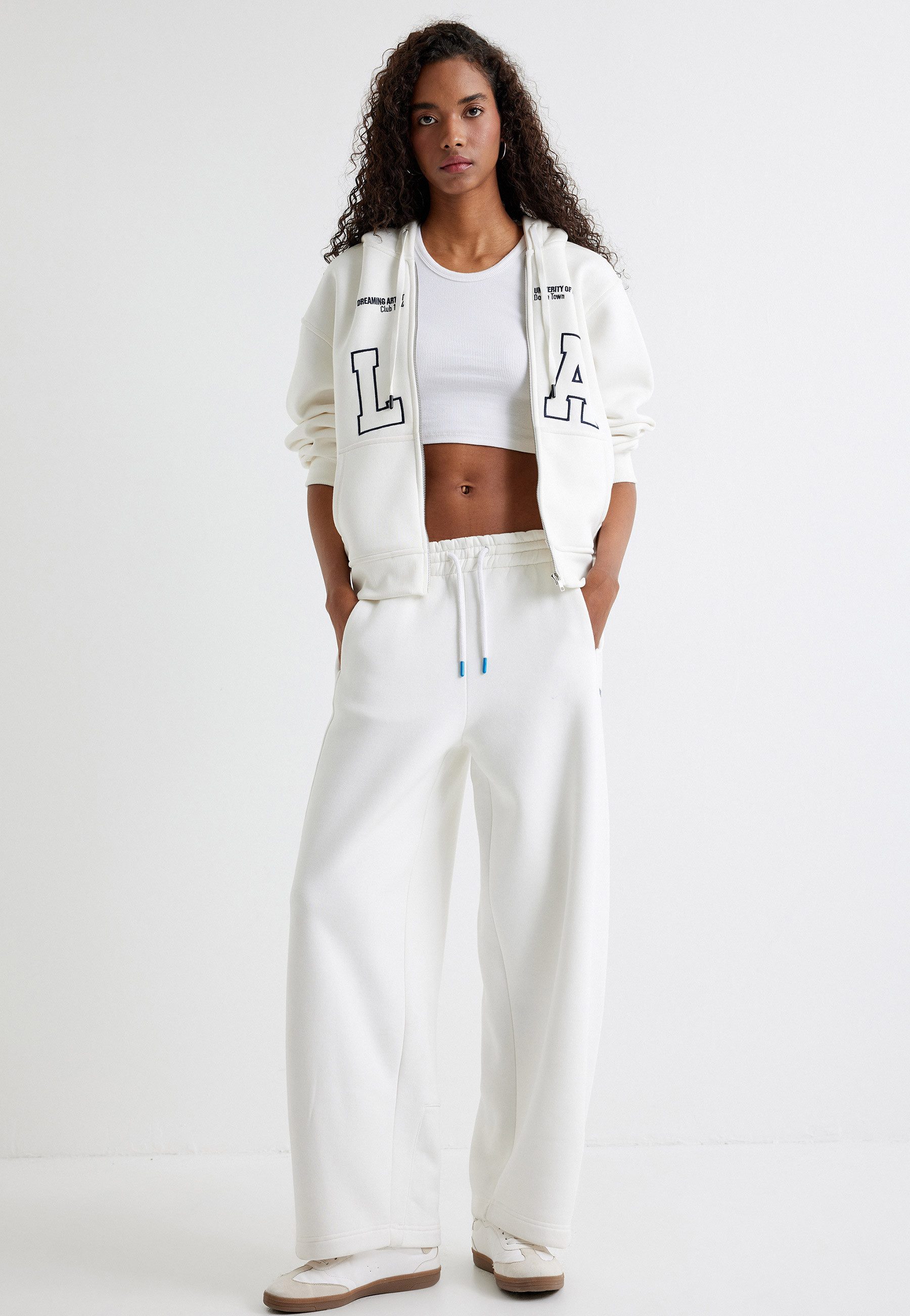 Koton Cardigan Kapuzenkragen Mit Reißverschlussdetail günstig online kaufen