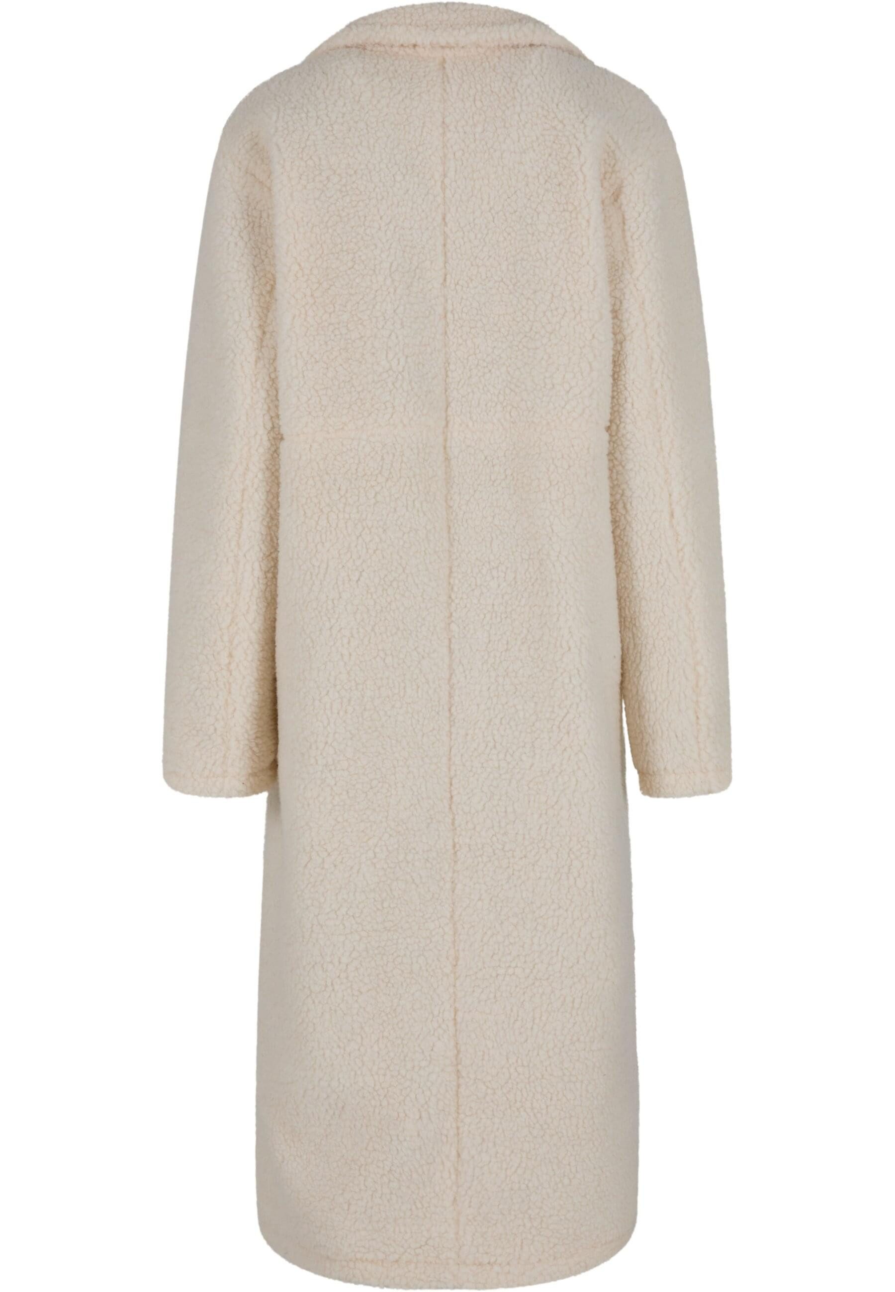 URBAN CLASSICS Winterjacke Urban Classics Ladies Teddy Long Coat (1-St) günstig online kaufen