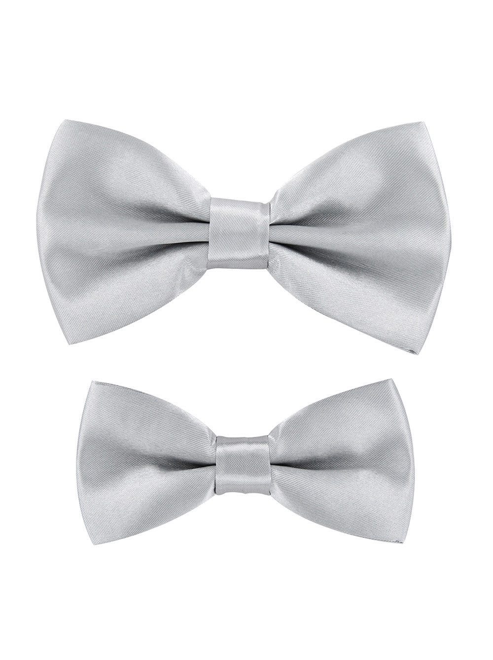 axy Fliege Fliegen Set für Vater und Sohn (2er Set, 2-St., 1x Herrenfliege und 1x Kinderfliege) Partnerlook für Herren und Kinder 1-12 Jahre alt, Familien Outfit